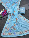 JK 236 Crush Beautiful Work Saree Wholesale Clothing Distributors In India